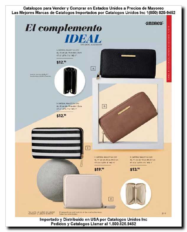 Llamanos al 1(800) 825-9452<br>Catalogos USA<br>(25 of 31)