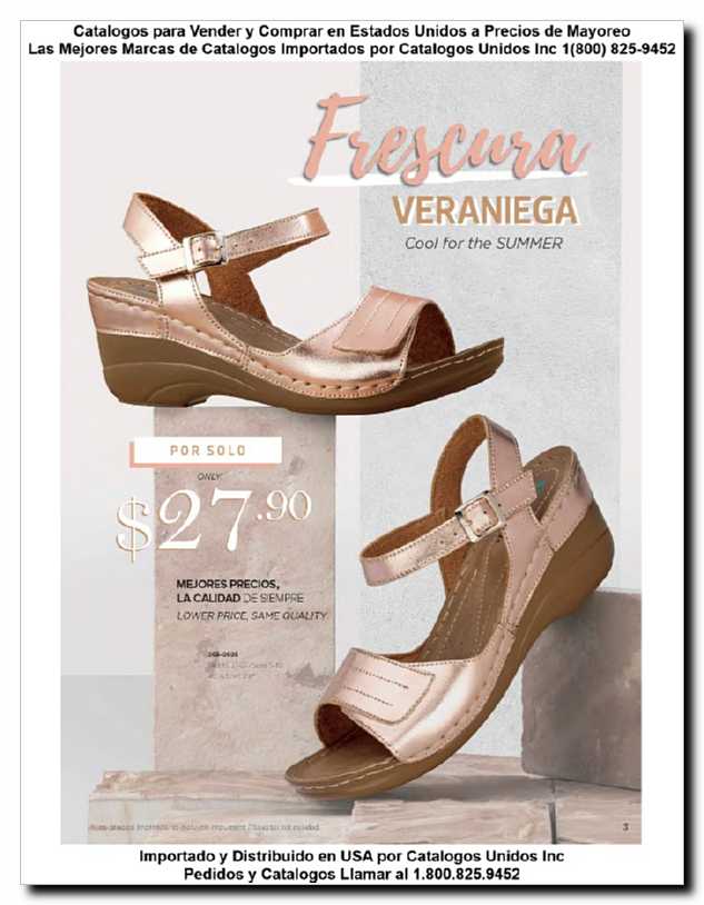 Llamanos al 1(800) 825-9452<br>Catalogos USA<br>(3 of 69)