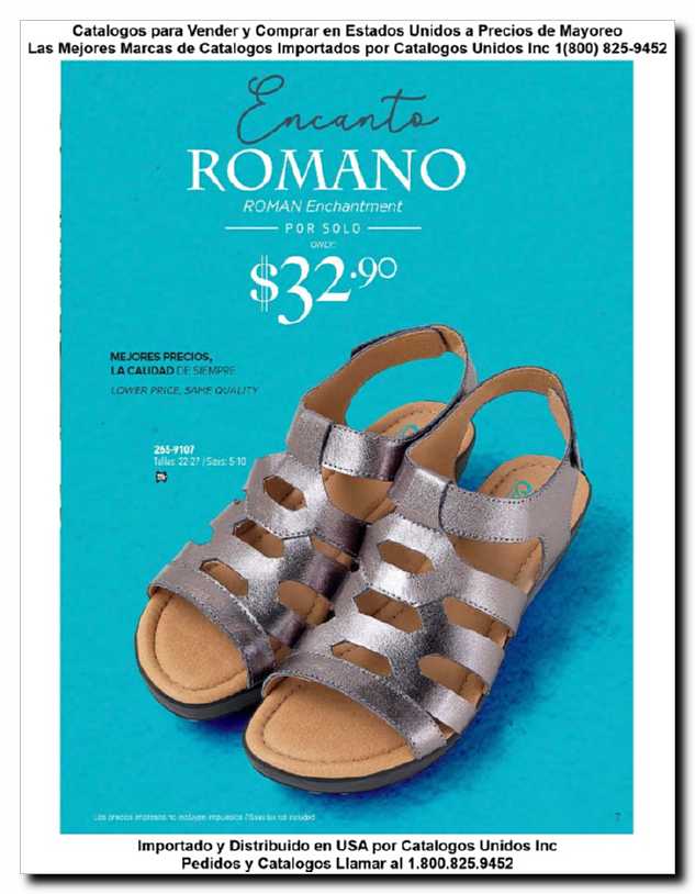 Llamanos al 1(800) 825-9452<br>Catalogos USA<br>(7 of 69)