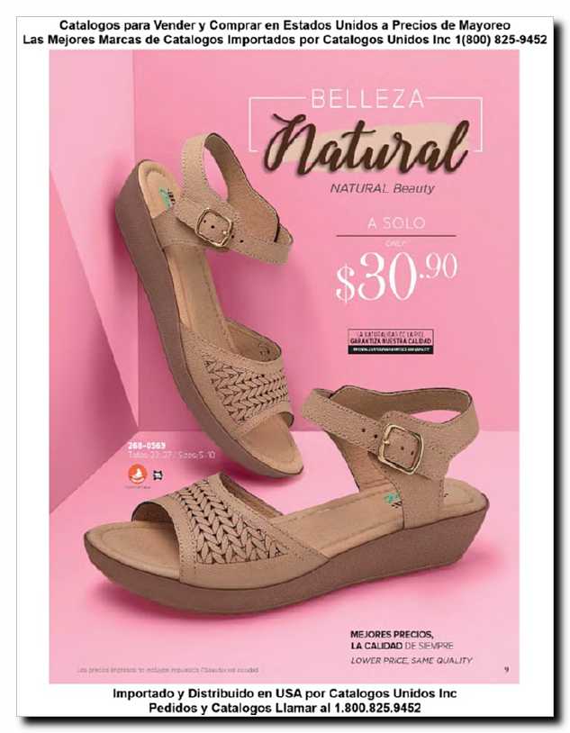Llamanos al 1(800) 825-9452<br>Catalogos USA<br>(9 of 69)