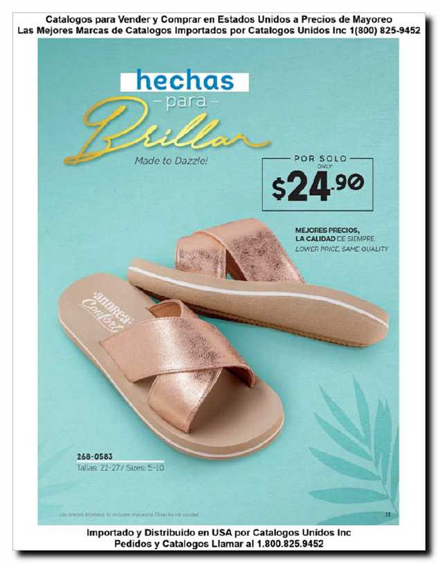 Llamanos al 1(800) 825-9452<br>Catalogos USA<br>(11 of 69)