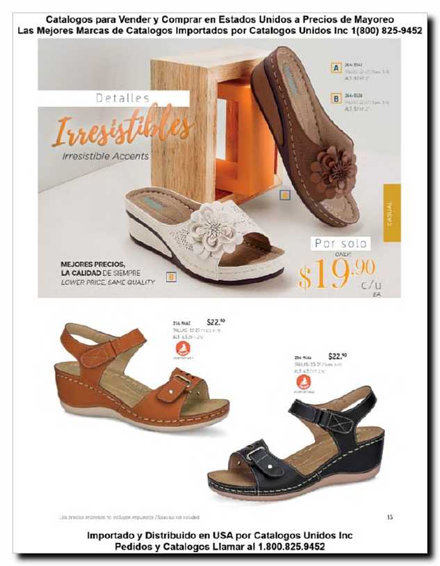 Llamanos al 1(800) 825-9452<br>Catalogos USA<br>(15 of 69)