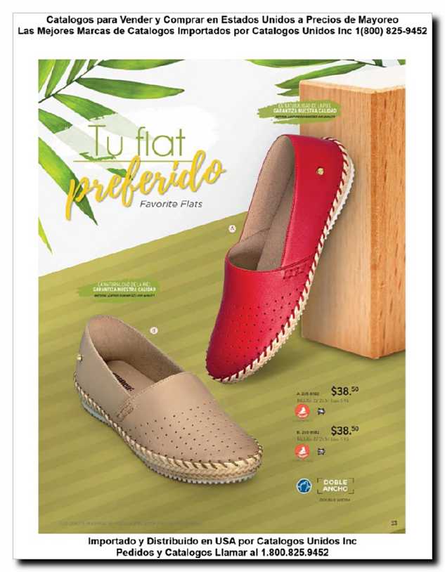 Llamanos al 1(800) 825-9452<br>Catalogos USA<br>(23 of 69)