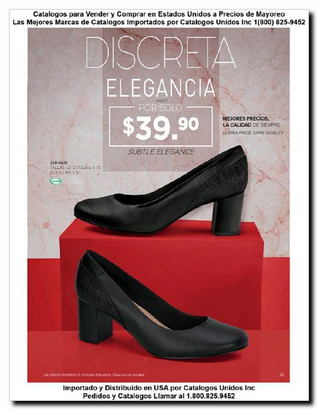 Llamanos al 1(800) 825-9452<br>Catalogos USA<br>(55 of 69)