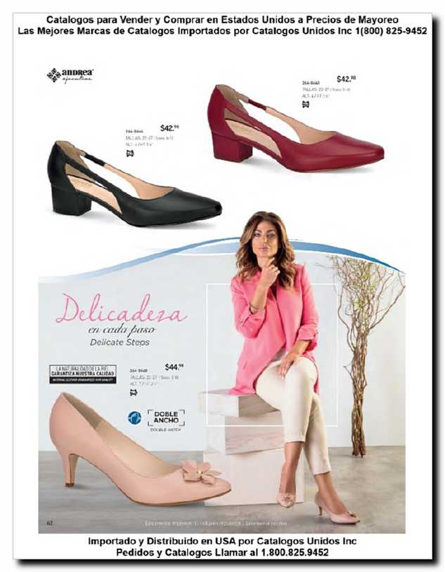 Llamanos al 1(800) 825-9452<br>Catalogos USA<br>(62 of 69)