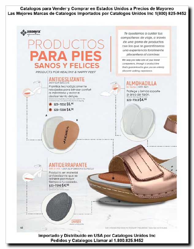 Llamanos al 1(800) 825-9452<br>Catalogos USA<br>(68 of 69)