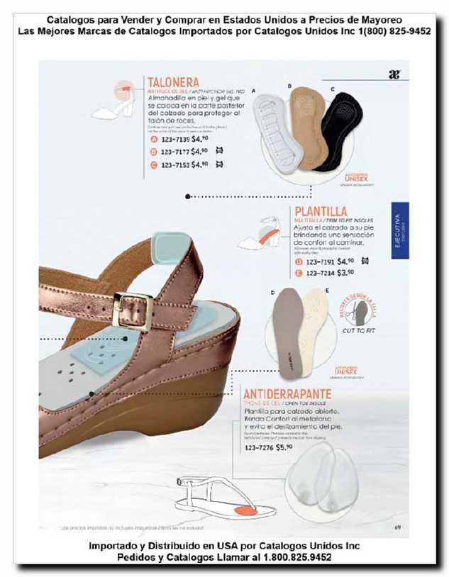Llamanos al 1(800) 825-9452<br>Catalogos USA<br>(69 of 69)
