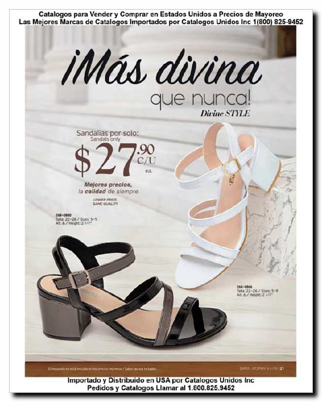 Llamanos al 1(800) 825-9452<br>Catalogos USA<br>(21 of 257)