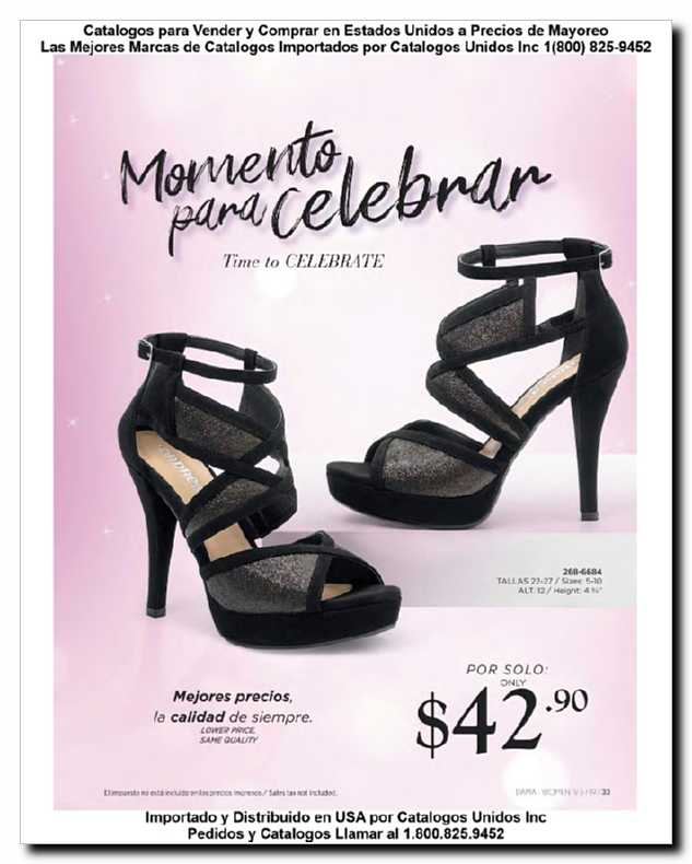 Llamanos al 1(800) 825-9452<br>Catalogos USA<br>(33 of 257)