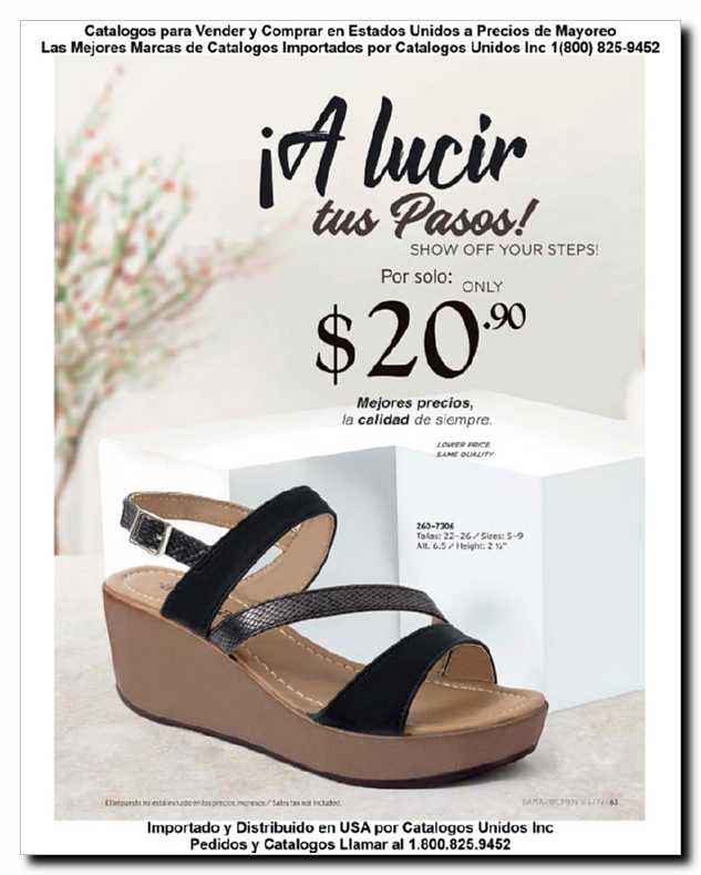 Llamanos al 1(800) 825-9452<br>Catalogos USA<br>(63 of 257)