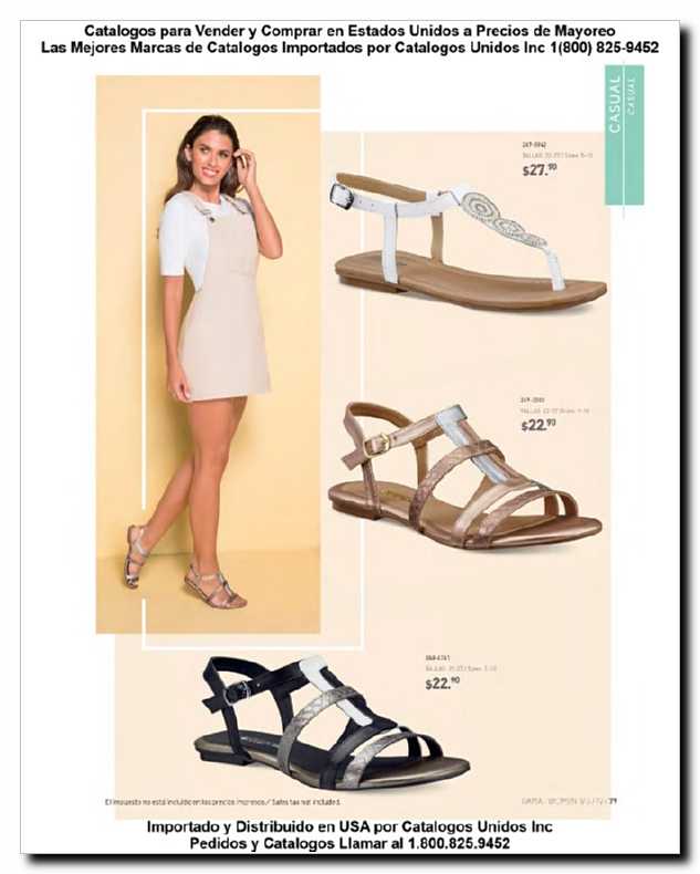 Llamanos al 1(800) 825-9452<br>Catalogos USA<br>(79 of 257)