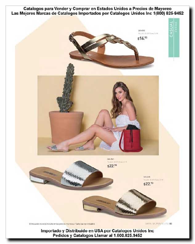 Llamanos al 1(800) 825-9452<br>Catalogos USA<br>(83 of 257)