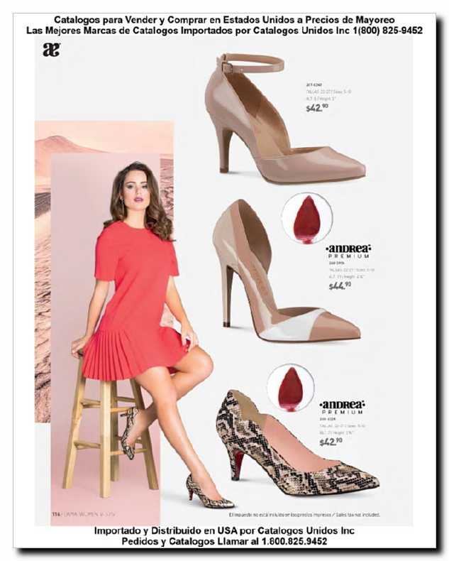 Llamanos al 1(800) 825-9452<br>Catalogos USA<br>(116 of 257)