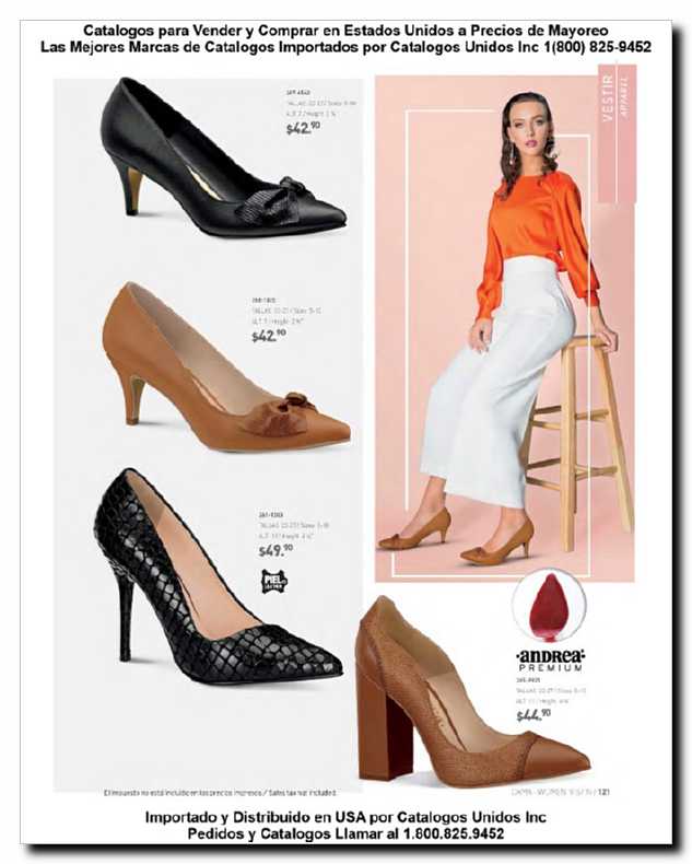 Llamanos al 1(800) 825-9452<br>Catalogos USA<br>(121 of 257)