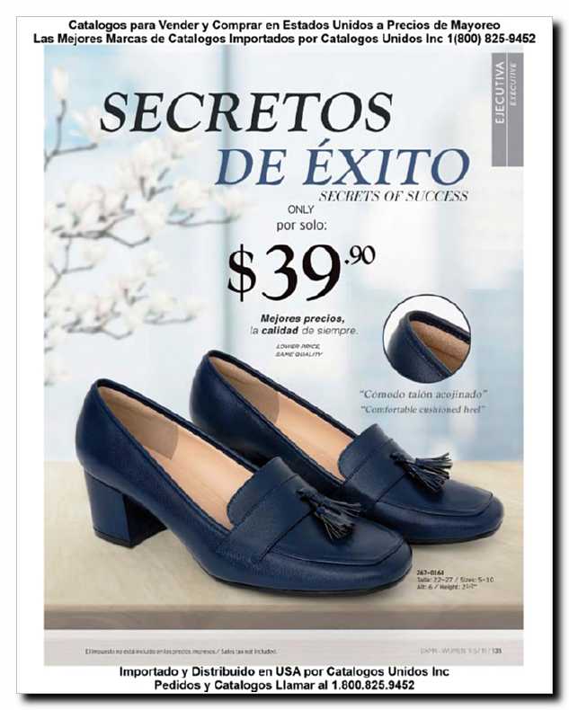 Llamanos al 1(800) 825-9452<br>Catalogos USA<br>(135 of 257)