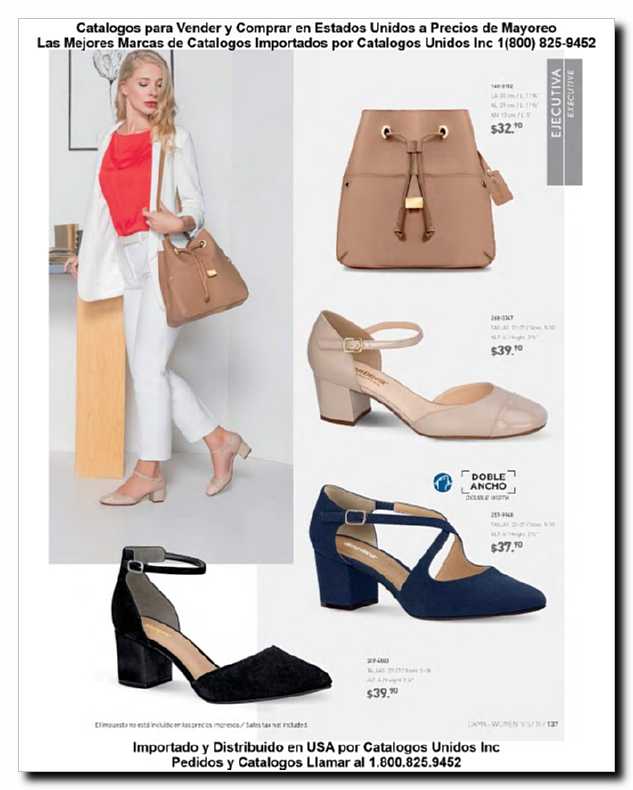 Llamanos al 1(800) 825-9452<br>Catalogos USA<br>(137 of 257)