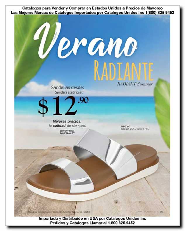 Llamanos al 1(800) 825-9452<br>Catalogos USA<br>(243 of 257)