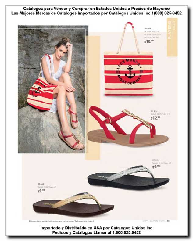 Llamanos al 1(800) 825-9452<br>Catalogos USA<br>(247 of 257)