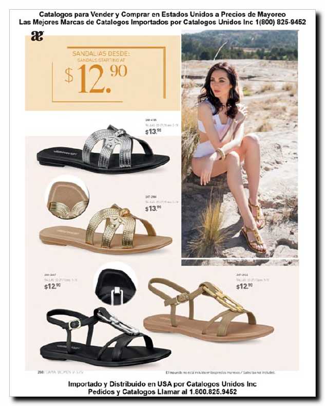 Llamanos al 1(800) 825-9452<br>Catalogos USA<br>(250 of 257)