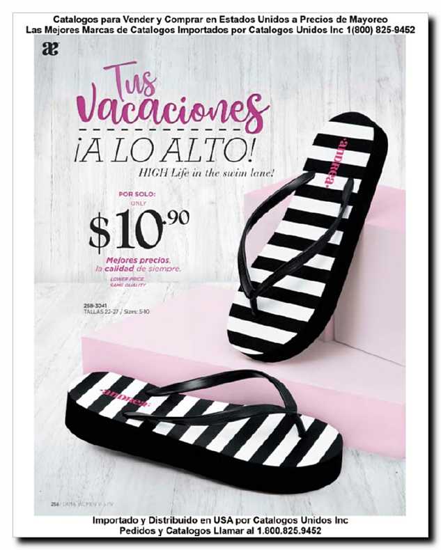 Llamanos al 1(800) 825-9452<br>Catalogos USA<br>(256 of 257)