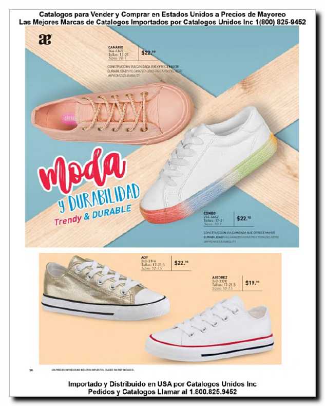 Llamanos al 1(800) 825-9452<br>Catalogos USA<br>(26 of 63)