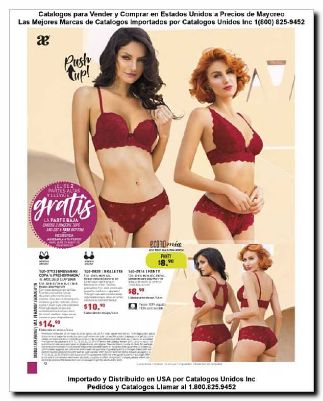 Llamanos al 1(800) 825-9452<br>Catalogos USA<br>(12 of 116)