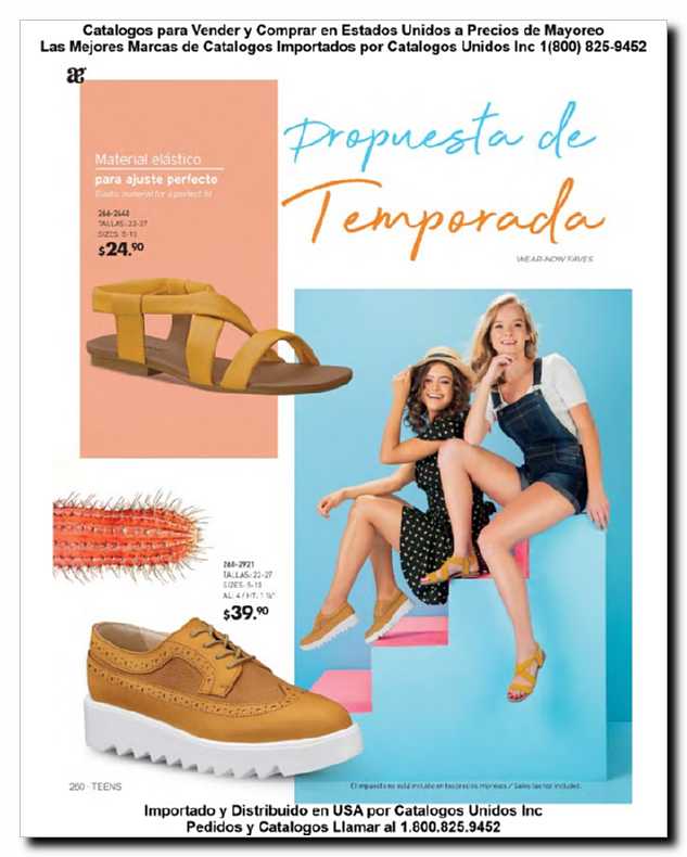 Llamanos al 1(800) 825-9452<br>Catalogos USA<br>(4 of 38)