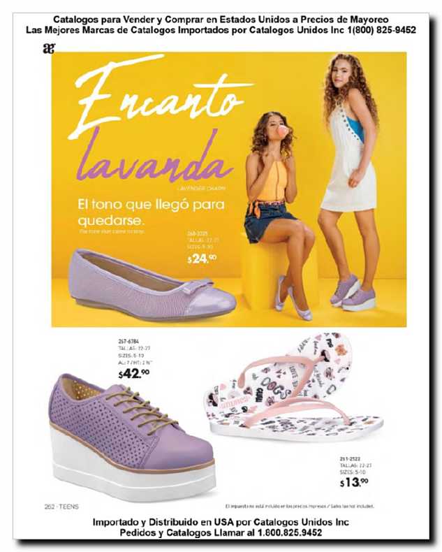 Llamanos al 1(800) 825-9452<br>Catalogos USA<br>(6 of 38)