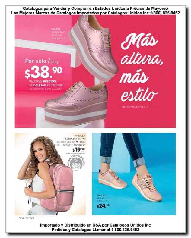 Llamanos al 1(800) 825-9452<br>Catalogos USA<br>(8 of 38)