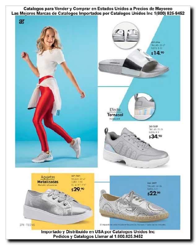 Llamanos al 1(800) 825-9452<br>Catalogos USA<br>(22 of 38)