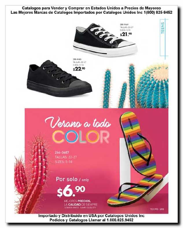 Llamanos al 1(800) 825-9452<br>Catalogos USA<br>(33 of 38)