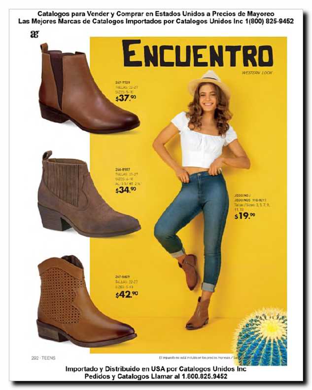 Llamanos al 1(800) 825-9452<br>Catalogos USA<br>(36 of 38)