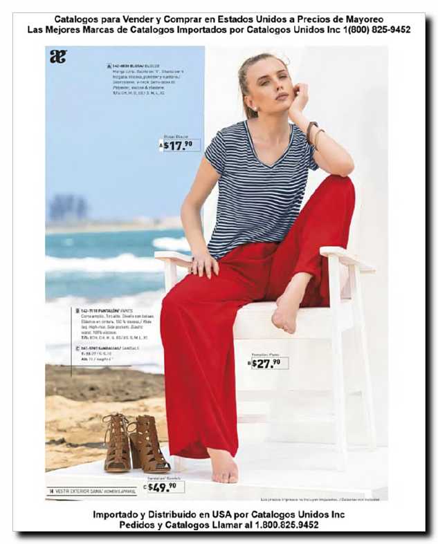 Llamanos al 1(800) 825-9452<br>Catalogos USA<br>(14 of 132)