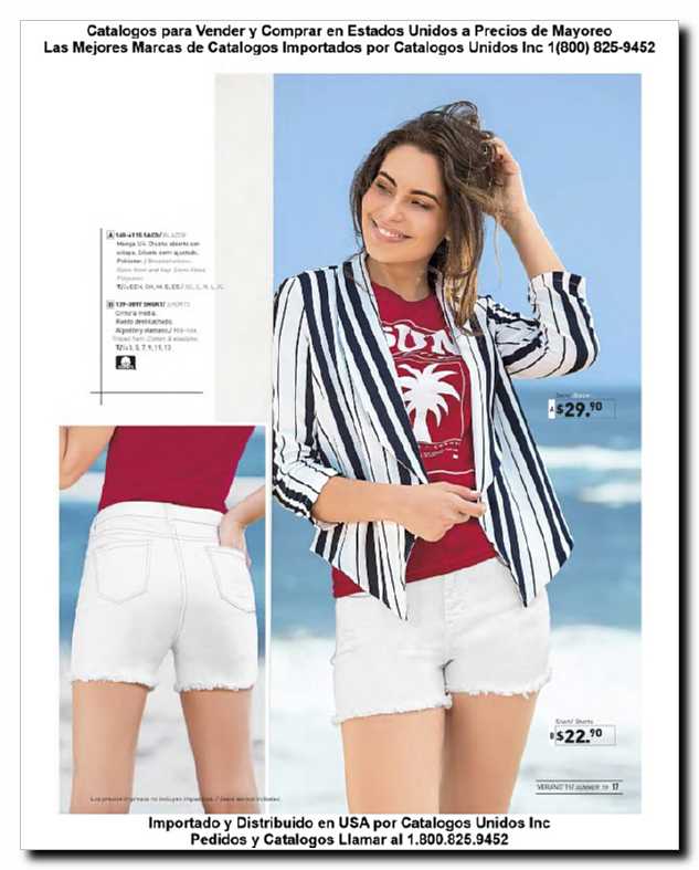 Llamanos al 1(800) 825-9452<br>Catalogos USA<br>(17 of 132)