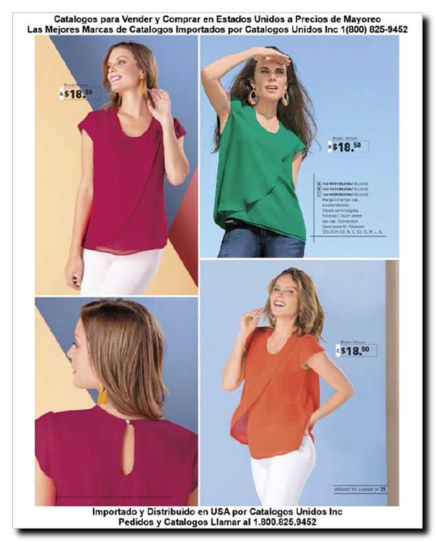 Llamanos al 1(800) 825-9452<br>Catalogos USA<br>(29 of 132)