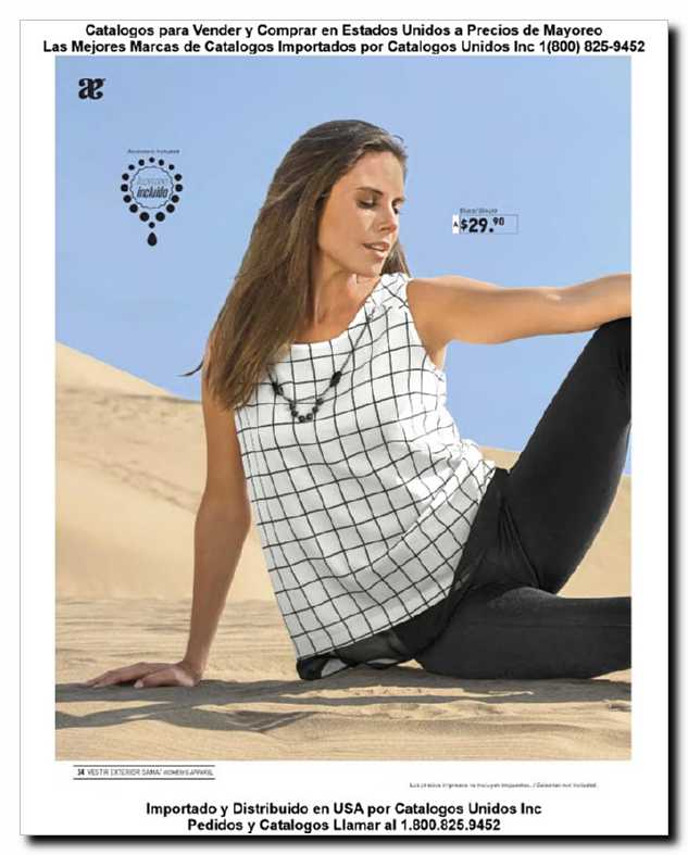 Llamanos al 1(800) 825-9452<br>Catalogos USA<br>(34 of 132)