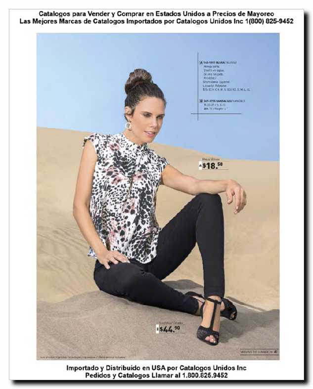 Llamanos al 1(800) 825-9452<br>Catalogos USA<br>(41 of 132)