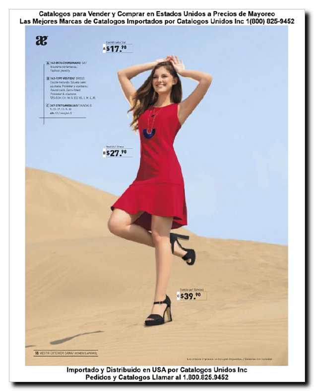 Llamanos al 1(800) 825-9452<br>Catalogos USA<br>(58 of 132)