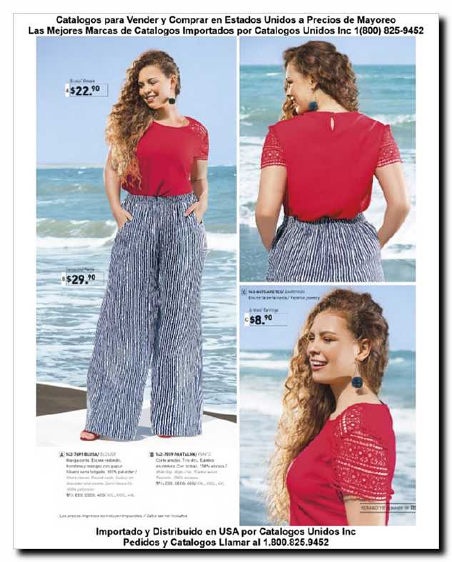Llamanos al 1(800) 825-9452<br>Catalogos USA<br>(119 of 132)