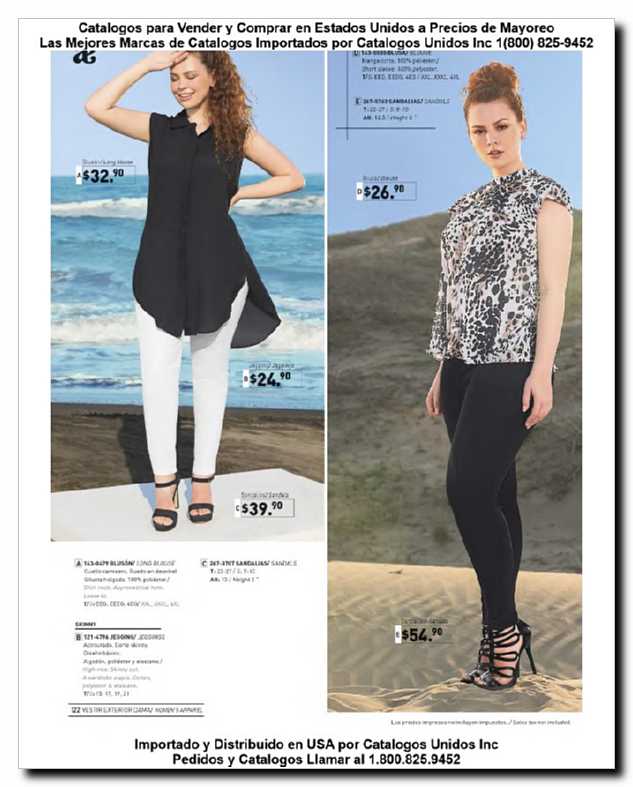 Llamanos al 1(800) 825-9452<br>Catalogos USA<br>(122 of 132)