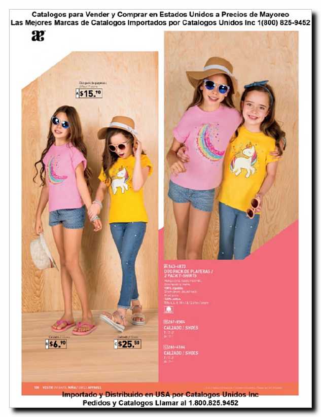 Llamanos al 1(800) 825-9452<br>Catalogos USA<br>(6 of 18)