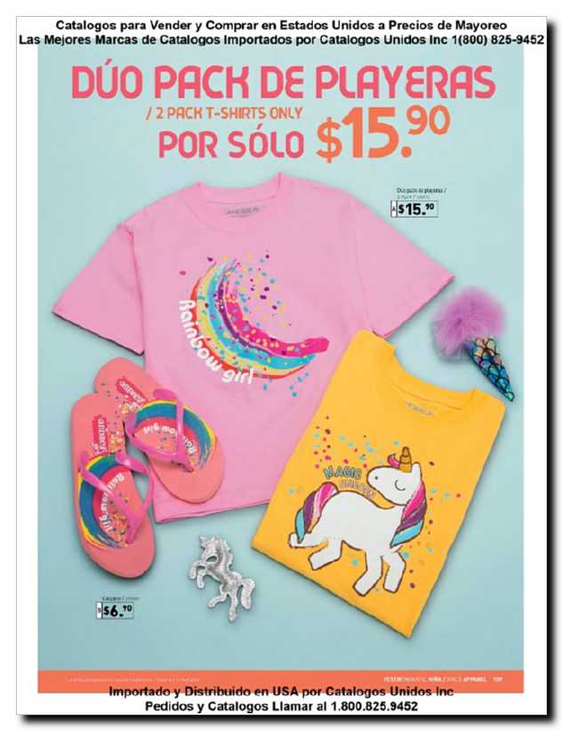 Llamanos al 1(800) 825-9452<br>Catalogos USA<br>(7 of 18)