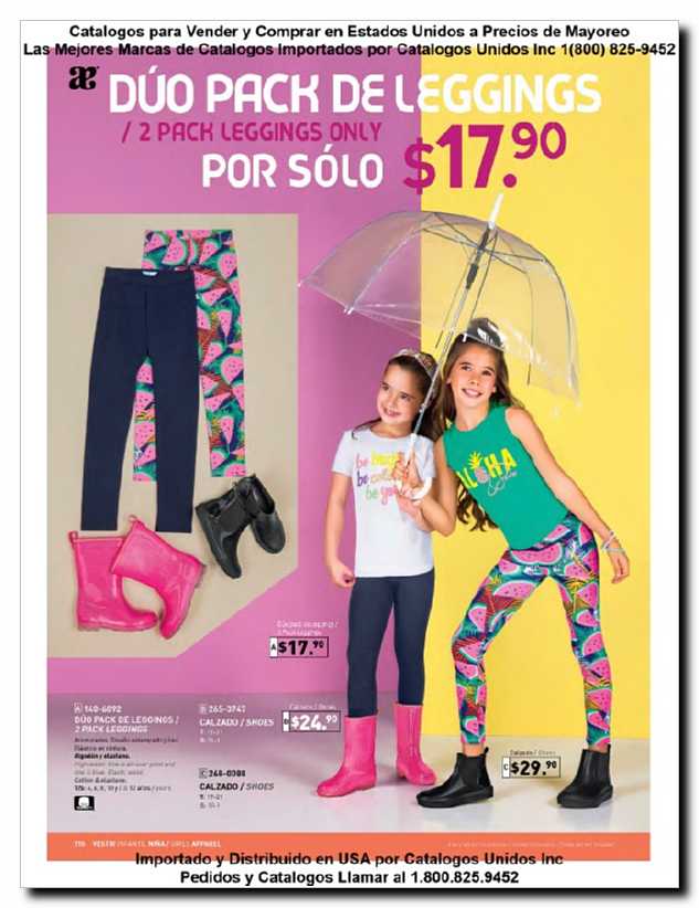 Llamanos al 1(800) 825-9452<br>Catalogos USA<br>(8 of 18)