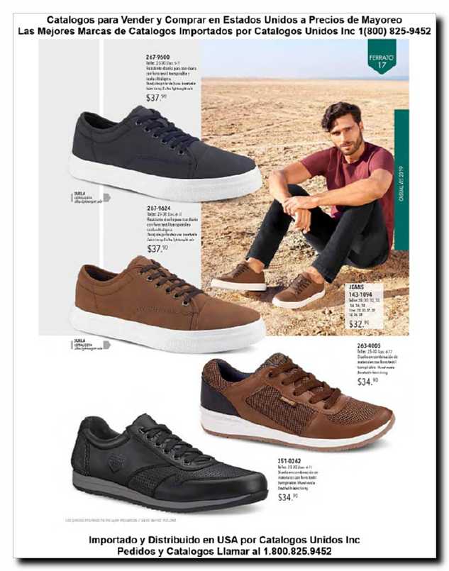 Llamanos al 1(800) 825-9452<br>Catalogos USA<br>(17 of 129)