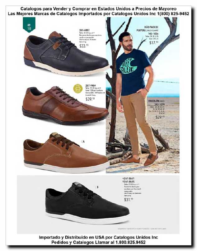 Llamanos al 1(800) 825-9452<br>Catalogos USA<br>(18 of 129)