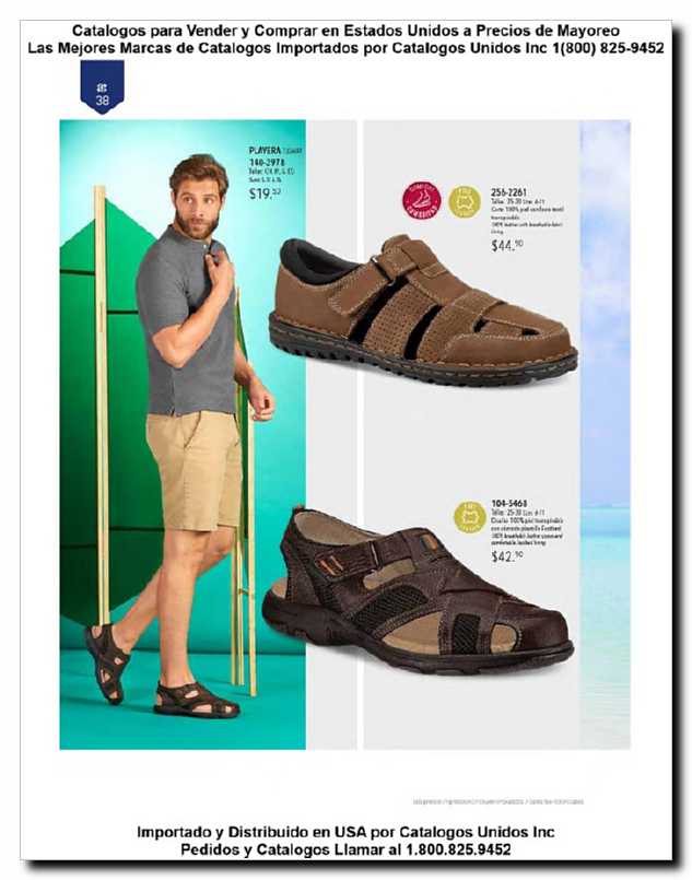 Llamanos al 1(800) 825-9452<br>Catalogos USA<br>(38 of 129)