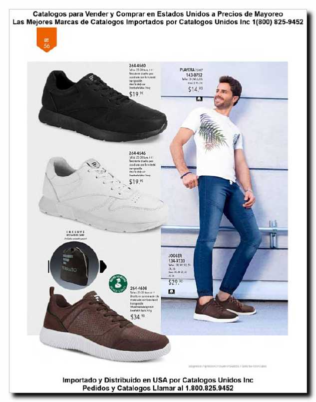 Llamanos al 1(800) 825-9452<br>Catalogos USA<br>(56 of 129)