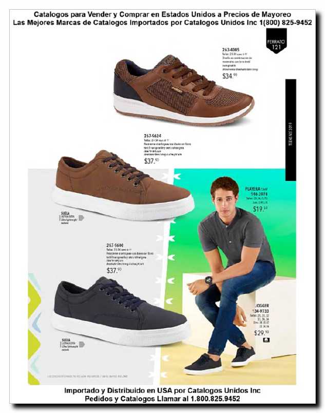 Llamanos al 1(800) 825-9452<br>Catalogos USA<br>(121 of 129)
