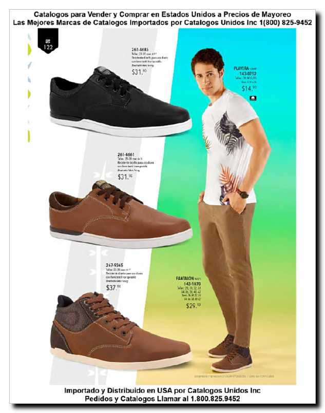 Llamanos al 1(800) 825-9452<br>Catalogos USA<br>(122 of 129)
