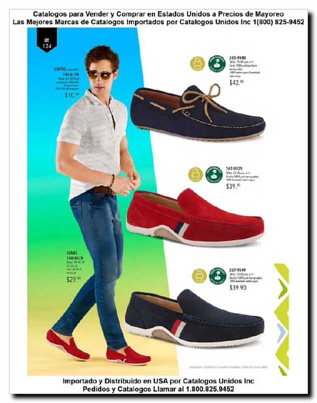 Llamanos al 1(800) 825-9452<br>Catalogos USA<br>(124 of 129)